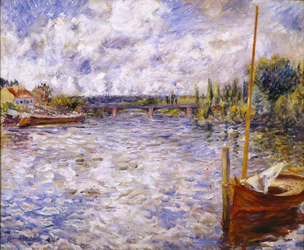 Pierre-Auguste Renoir The Seine at Chatou